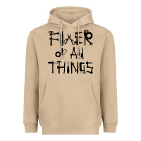 Mushroom Fixer Of All Things Heavyweight Hoodie - LillyAllenDesigns