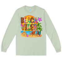 Matcha beach vibes Long Sleeve Tee - AdoDesignShop