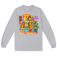 Moon Dust beach vibes Long Sleeve Tee - AdoDesignShop