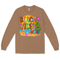 Toasted Coconut beach vibes Long Sleeve Tee - AdoDesignShop