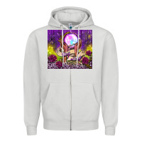 Dove Grey stay witchy tumbler Zipper Hoodie - BundleAndBundleShop