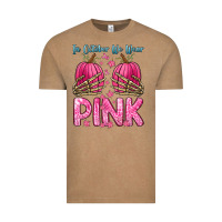 Vintage Coffee in october we wear pink Vintage Tee - Zillion Design Studio