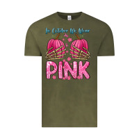 Vintage Olive in october we wear pink Vintage Tee - Zillion Design Studio