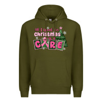 Army Green all i want for is a care Premium Hoodie - MaliasSmallBusiness