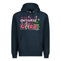 Navy all i want for is a care Premium Hoodie - MaliasSmallBusiness