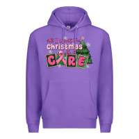 Purple all i want for is a care Premium Hoodie - MaliasSmallBusiness