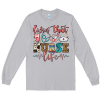 Moon Dust livin' that nurse life Long Sleeve Tee - FaDigitalArtStudio