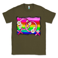Army Green lgbtq gender lesbian symbol Classic Tee - HRA Design Shop