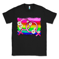 Black lgbtq gender lesbian symbol Classic Tee - HRA Design Shop