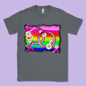Lgbtq Gender Lesbian Symbol Classic Tee Designed By Hra Design Shop