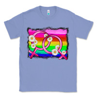 Colony Blue lgbtq gender lesbian symbol Classic Tee - HRA Design Shop