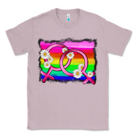 Lilac lgbtq gender lesbian symbol Classic Tee - HRA Design Shop