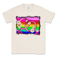 Natural lgbtq gender lesbian symbol Classic Tee - HRA Design Shop