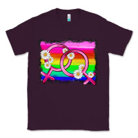 Plum lgbtq gender lesbian symbol Classic Tee - HRA Design Shop