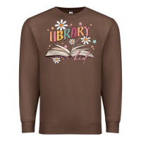 Chestnut library kid Premium Sweatshirt - MaliasSmallBusiness