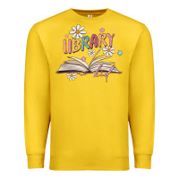 Lemon library kid Premium Sweatshirt - MaliasSmallBusiness