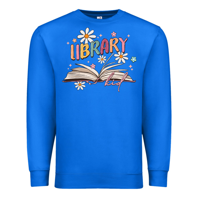 Library Kid Premium Sweatshirt by MaliasSmallBusiness | Teevron