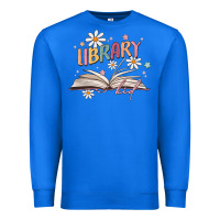 True Royal library kid Premium Sweatshirt - MaliasSmallBusiness
