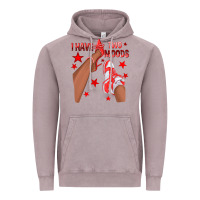 Vintage Zinc Bright Red I Have Two Moods Afro Girl Sneakers Vintage Hoodie - texasbilliewilder