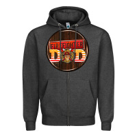 Charcoal Heather firefighter coasters Zipper Hoodie - AdoDesignShop