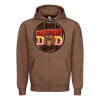 Chestnut firefighter coasters Zipper Hoodie - AdoDesignShop
