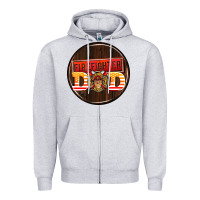 Heather Grey firefighter coasters Zipper Hoodie - AdoDesignShop