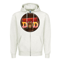 Oatmeal Heather firefighter coasters Zipper Hoodie - AdoDesignShop