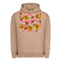 Pigment Burro bees and flowers Urban Hoodie - Artiststas