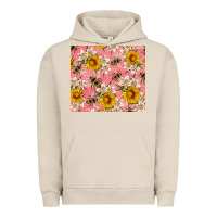 Pigment French Oak bees and flowers Urban Hoodie - Artiststas