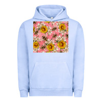 Pigment Grape Ice bees and flowers Urban Hoodie - Artiststas