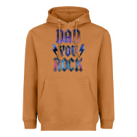 Meerkat Dad You Rock Heavyweight Hoodie - LillyAllenDesigns