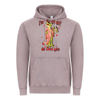 Im Too Much Go Find Less Boujee Frog Funny Vintage Hoodie | Teevron