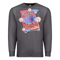 Charcoal Heather bookish passport Premium Sweatshirt - MaliasSmallBusiness