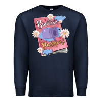Navy bookish passport Premium Sweatshirt - MaliasSmallBusiness