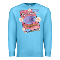 Ocean Blue bookish passport Premium Sweatshirt - MaliasSmallBusiness