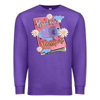 Purple bookish passport Premium Sweatshirt - MaliasSmallBusiness