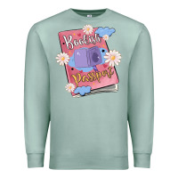 Seafoam bookish passport Premium Sweatshirt - MaliasSmallBusiness