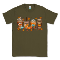 Army Green Fall Coffee Drink Classic Tee - RacoonDesign