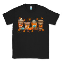 Black Fall Coffee Drink Classic Tee - RacoonDesign