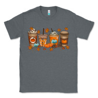 Charcoal Heather Fall Coffee Drink Classic Tee - RacoonDesign