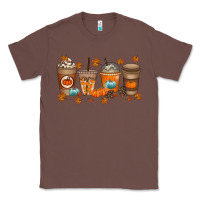 Chestnut Fall Coffee Drink Classic Tee - RacoonDesign