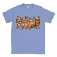 Colony Blue Fall Coffee Drink Classic Tee - RacoonDesign