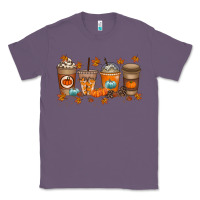 Lavender Fall Coffee Drink Classic Tee - RacoonDesign