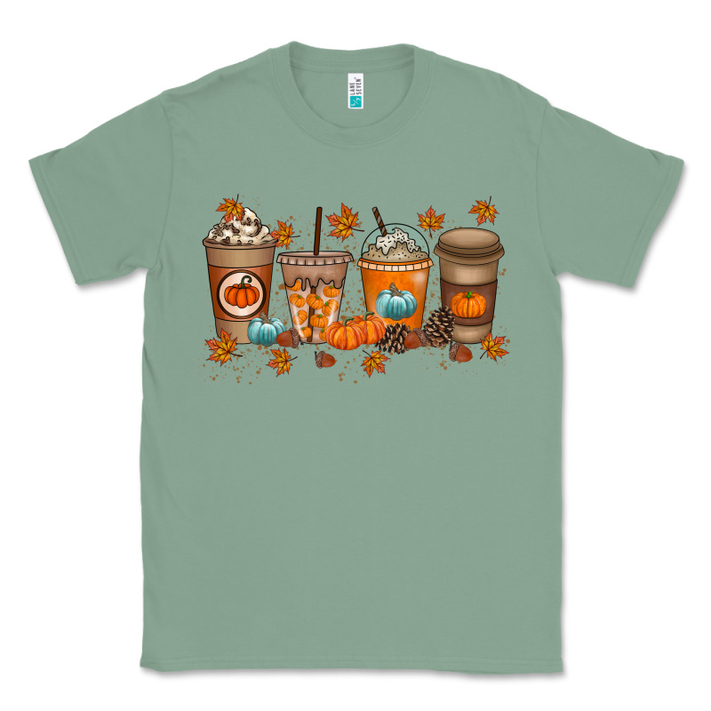 Fall Coffee Drink Classic Tee by RacoonDesign | Teevron