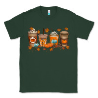 Sports Green Fall Coffee Drink Classic Tee - RacoonDesign