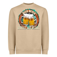 Mushroom beer never broke my heart Heavyweight Sweatshirt - texasbilliewilder