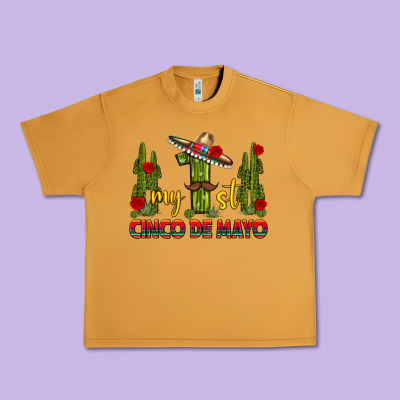 My 1st Cinco De Mayo Urban Heavy Tee Designed By Texasbilliewilder
