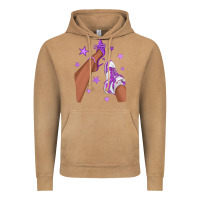 Vintage Camel Purple Afro Girl Sneakers and Heels Vintage Hoodie - texasbilliewilder