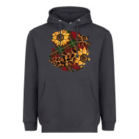 Smoke Christmas leopard sunflower Heavyweight Hoodie - BarkalooDesign