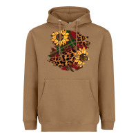 Toasted Coconut Christmas leopard sunflower Heavyweight Hoodie - BarkalooDesign